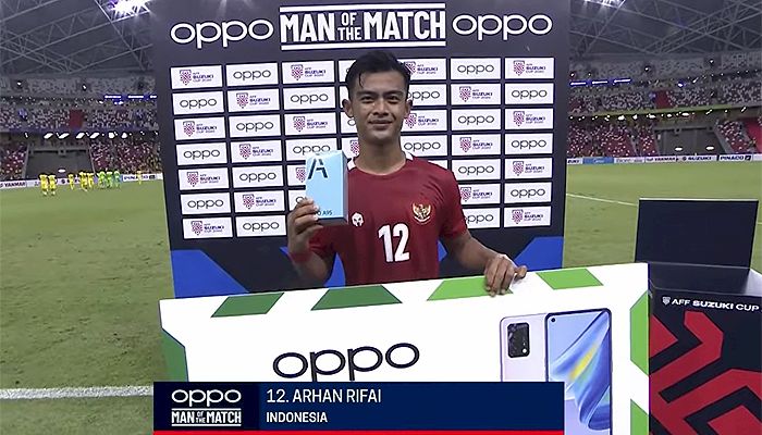Cetak Gol Spektakuler ke Gawang Malaysia, Wonderkid PSIS Diganjar Gelar Man of The Match
